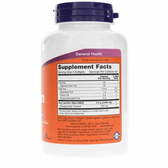 Lecithin 1200 Mg, NOW